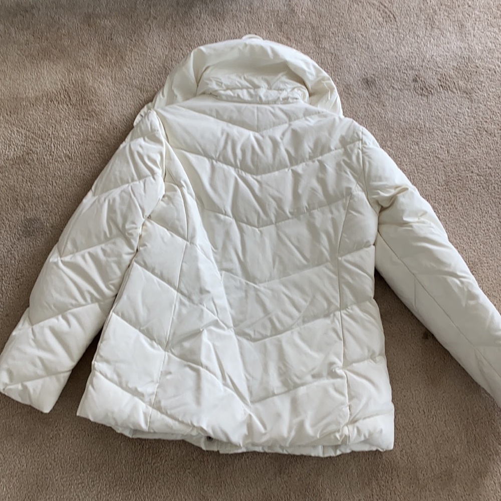 Off White Anne Klein Down Blend Jacket - image 5